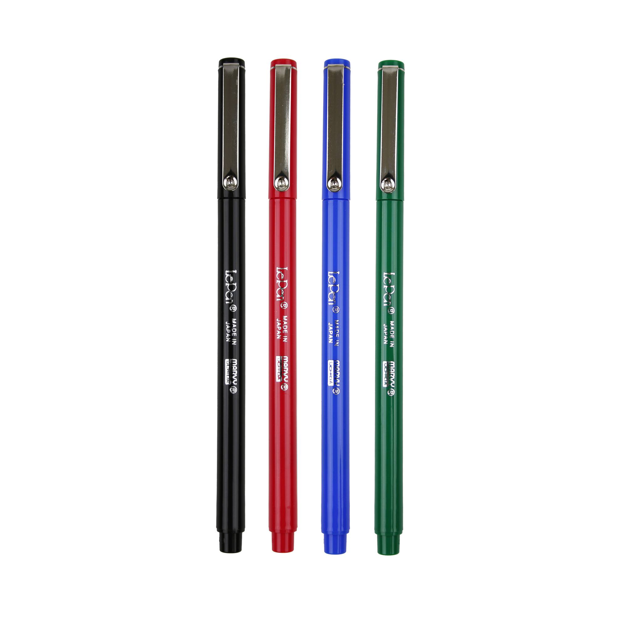 Marvy® Uchida LePen® Extra Fine 4 Primary Pen Set
